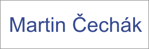 logo Martin Čechák